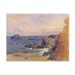 Rocky Sea Coast By Paul Gauguin (Best Quality) postcards