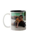 Rocky with Ellas mugs