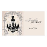 Rococo Chandelier Business Card