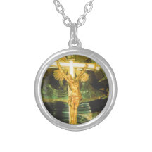 Rococo style crucifix in a Bavarian Church Pendants
