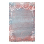 Rococo Style French Blue & Pink Stationery