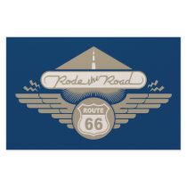 Rode the Road -gold Customized Stationery