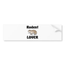 Rodent Lover bumper stickers