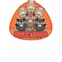 Rodent Mania t-shirts by weemad Rodent Mania t-shirts