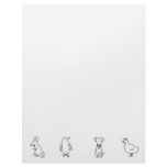 Rodent, Penguin, Dog, Chicken - Everything U need letterhead