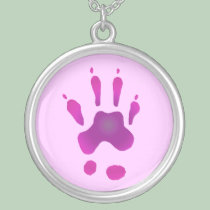 Rodent print necklaces