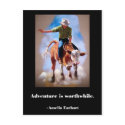 RODEO ART ADVENTURE SLOGAN postcards