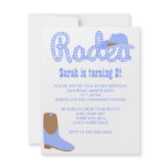 Rodeo Birthday Personalized Invite