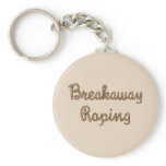 Rodeo Breakaway Roping Keychain