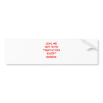 rodeo bumper stickers