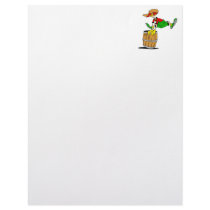 Rodeo Clown Custom Letterhead