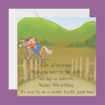 rodeo cowboy kids birthday theme invitation