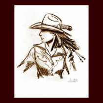 Rodeo Cowgirl posters