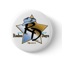 Rodeo Days 2007 Button by gteckenburg Rodeo Days 2007 Button