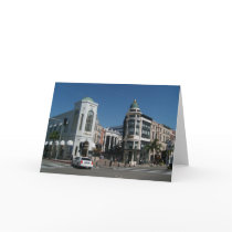 Rodeo Drive Greeting Card by TravelPhotos Rodeo Drive Greeting Card
