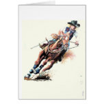 Rodeo Girl Greeting Card