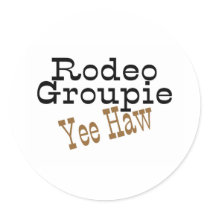 Rodeo Groupie Yee Haw stickers
