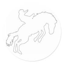 Rodeo Horse stickers