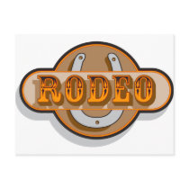 Rodeo Horseshoe Post Cards