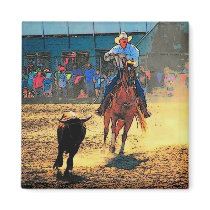 Rodeo Magnet by RickDouglas Rodeo Magnet