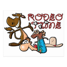Rodeo Time Post Cards