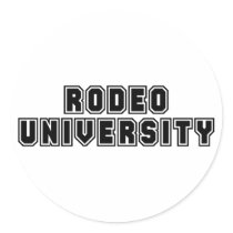 Rodeo University stickers