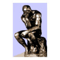 Rodin "The Thinker" - Canvas posters by inamar Rodin "The Thinker" - Canvas posters