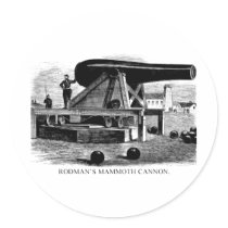 Rodman's Mammoth Cannon Sticker