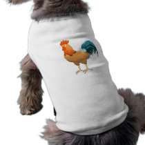 Rodney Rooster pet clothing