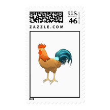 Rodney Rooster Stamps
