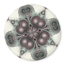 Rododendron Kaleidoscope magnets by sharpcreations Rododendron Kaleidoscope magnets