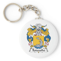 Rodovalho Family Crest Keychains