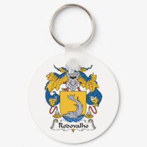 Rodovalho Family Crest keychains