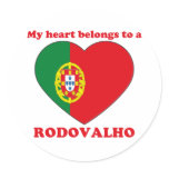 Rodovalho Round Stickers