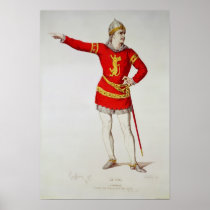 Rodrigo, from Corneille's 'Le Cid' Poster