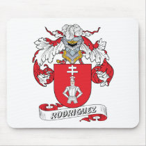 Rodriguez Family Crest mousepads