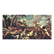 Roe Deer By Vos Paul De (Best Quality) Picture Card