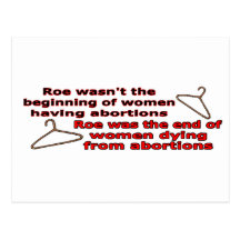 Roe V Wade Post Card