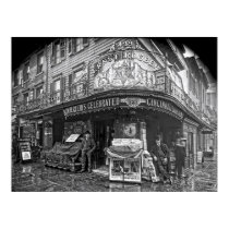 ROEBER'S SALOON - MANHATTAN - 1908 PRINT