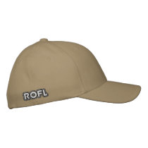 ROFL EMBROIDERED BASEBALL CAP