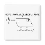 ROFLcopter Fridge Magnets