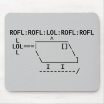 ROFLcopter Mouse Pad