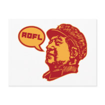 ROFLMAO postcards