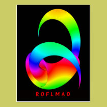 ROFLMAO postcards