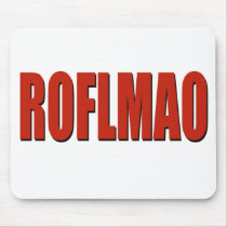 ROFLMAO RED mousepads