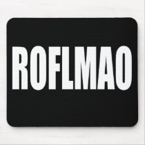 ROFLMAO-white mousepads