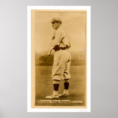 Roger Bresnahan Cubs Baseball 1914 Poster by lc_baseball