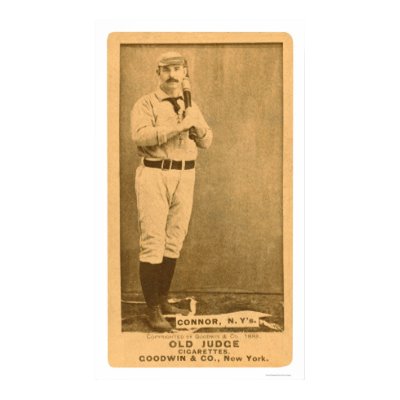 Roger Connor Baseball 1887 Poster by lc_baseball