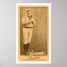 Roger Connor Baseball 1887 Poster