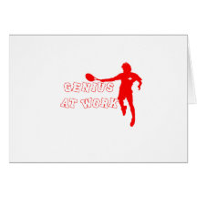 Roger Federer Tshirt Genius at Work Cards
